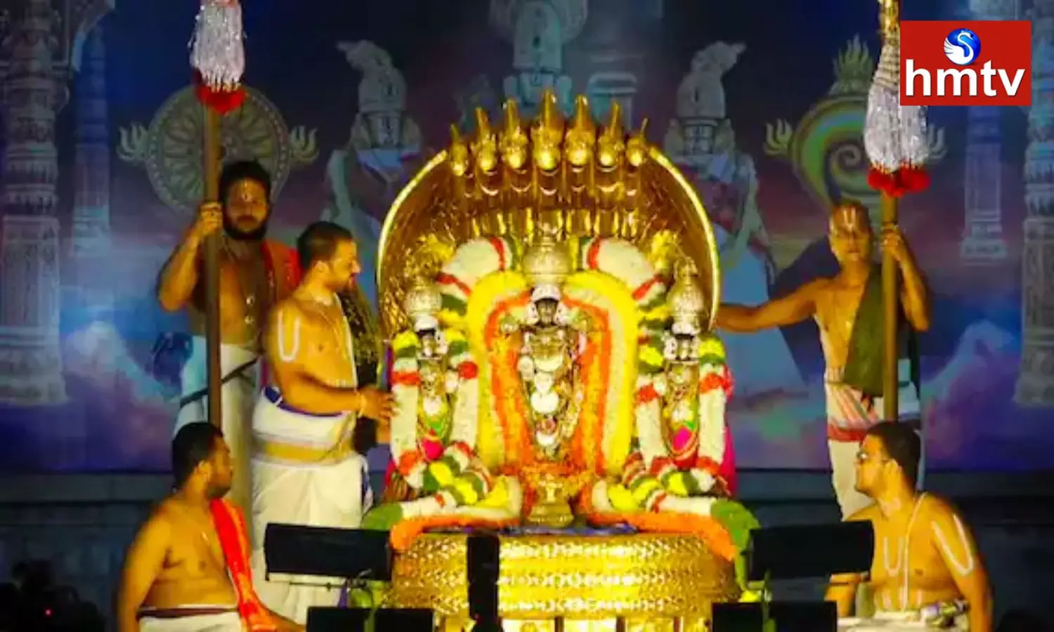 Darshan of Srivari on Pedda Sesha Vahana on the Occasion of Nagula Chavithi
