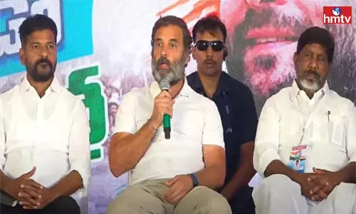 Rahul Gandhi Rules Out Alliance With TRS Rahul Gandhi Rules Out Alliance With TRS