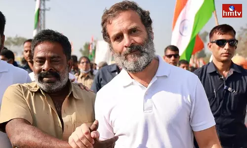 7th Day of Rahul Bharat Jodo Yatra in Telangana | TS News