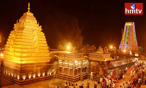 Kartheeka Somavaram Celebrations Were Spell Bound At Srisailam Kartheeka Somavaram Celebrations Were Spell Bound At Srisailam