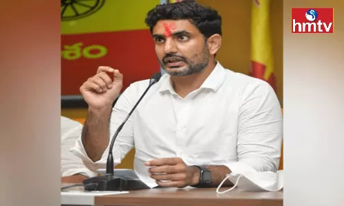 Nara Lokesh Respond on Woman Suicide Attempt Incident Nara Lokesh Respond on Woman Suicide Attempt Incident