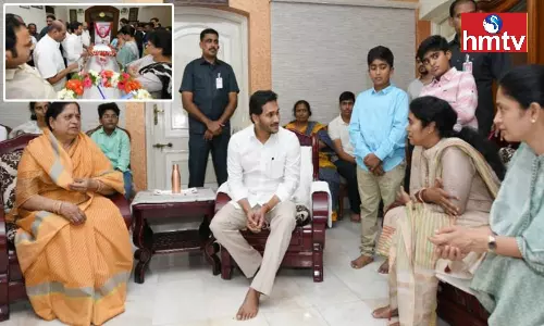 AP CM Jagan Paid Tribute To MLC Challa Bhageerath Reddy