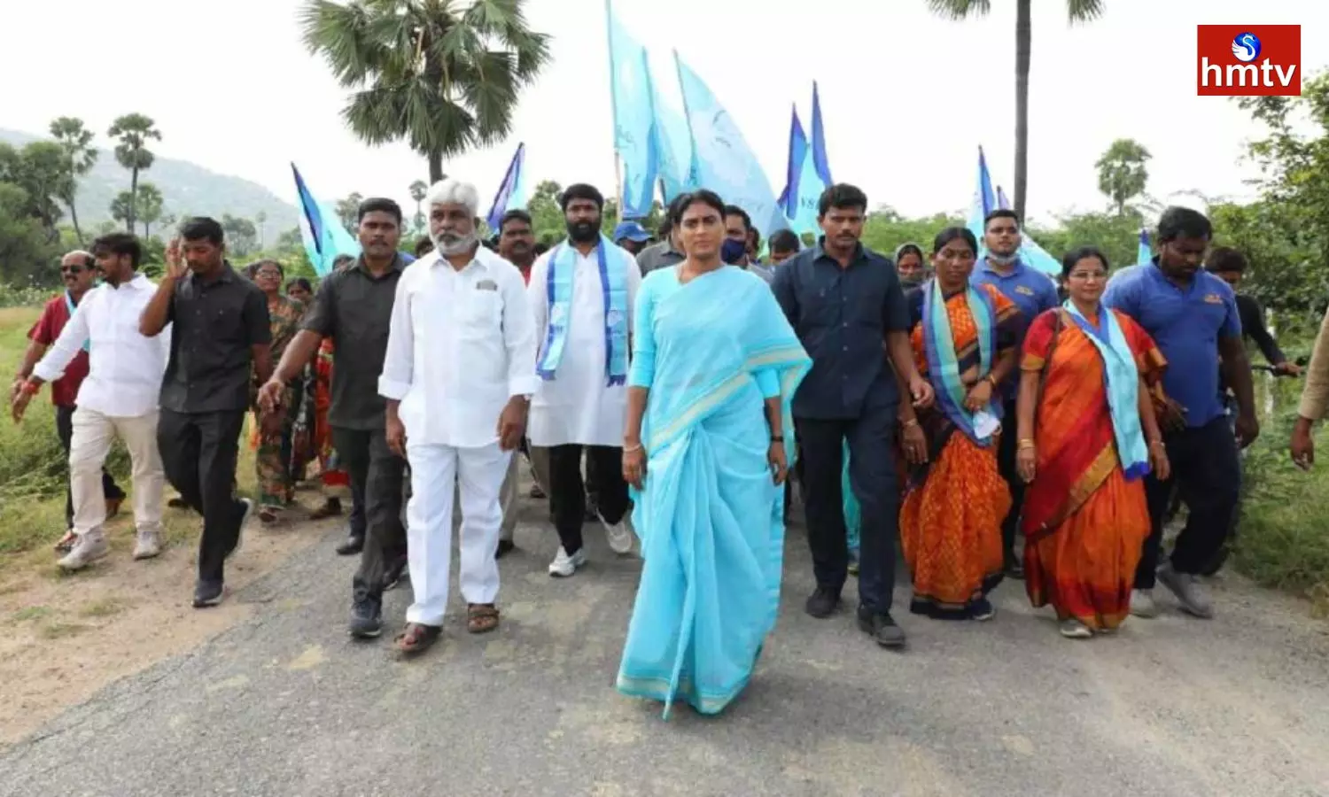 YSRTP Chief YS Sharmila Has Been on Padayatra for 199 days