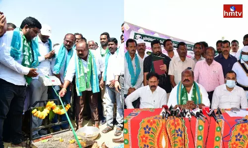 Minister Gangula Kamalakar Clarified that we are Ready to buy 50 lakh Tonnes of Grain in Telangana Minister Gangula Kamalakar Clarified that we are Ready to buy 50 lakh Tonnes of Grain in Telangana