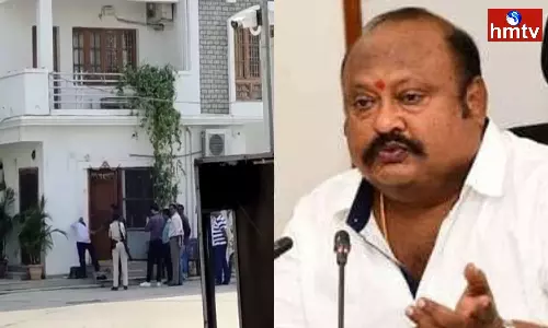 E D Searches Properties Related To Minister Gangula Kamalakar