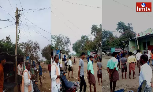 electricity wires cut in the crowd