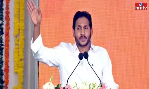 CM Jagan Speech At PM Modi Public Meeting in Visakhapatnam CM Jagan Speech At PM Modi Public Meeting in Visakhapatnam