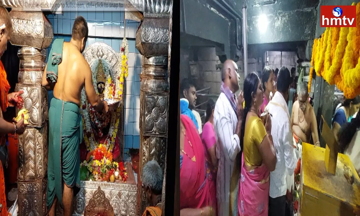 Devotees pouring in Bhimeswara temple