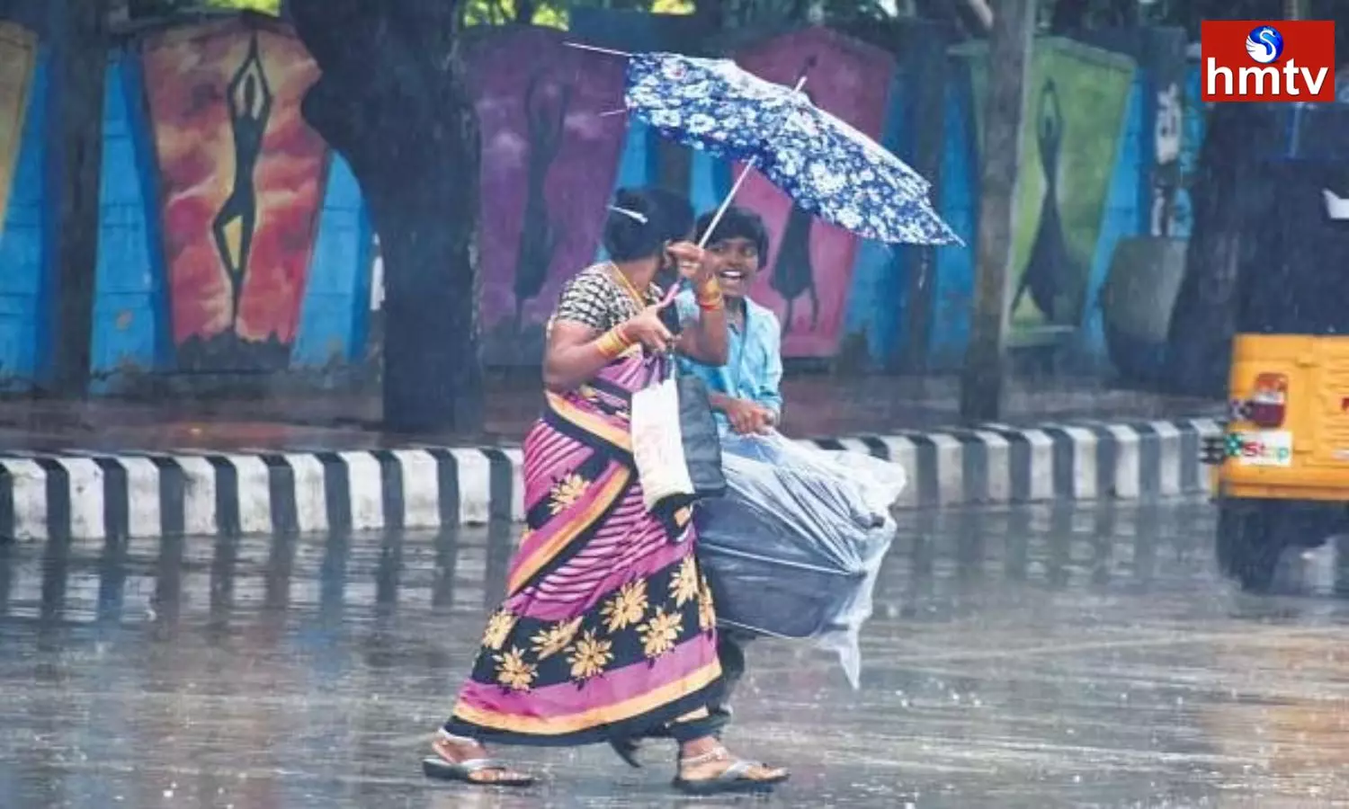 Rains inundating the coast of Nellore district