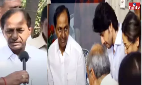 CM KCR Pays Tribute to Super Star Krishna
