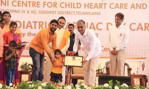 Harish Rao Inaugurates Sanjeevani Center For Children Heart Care And Research Centre In Siddipet
