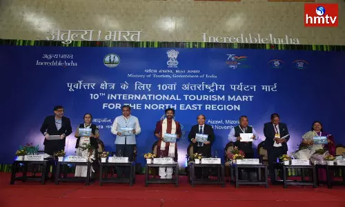 Union Minister Kishan Reddy at International Tourism Mart Program in Mizoram