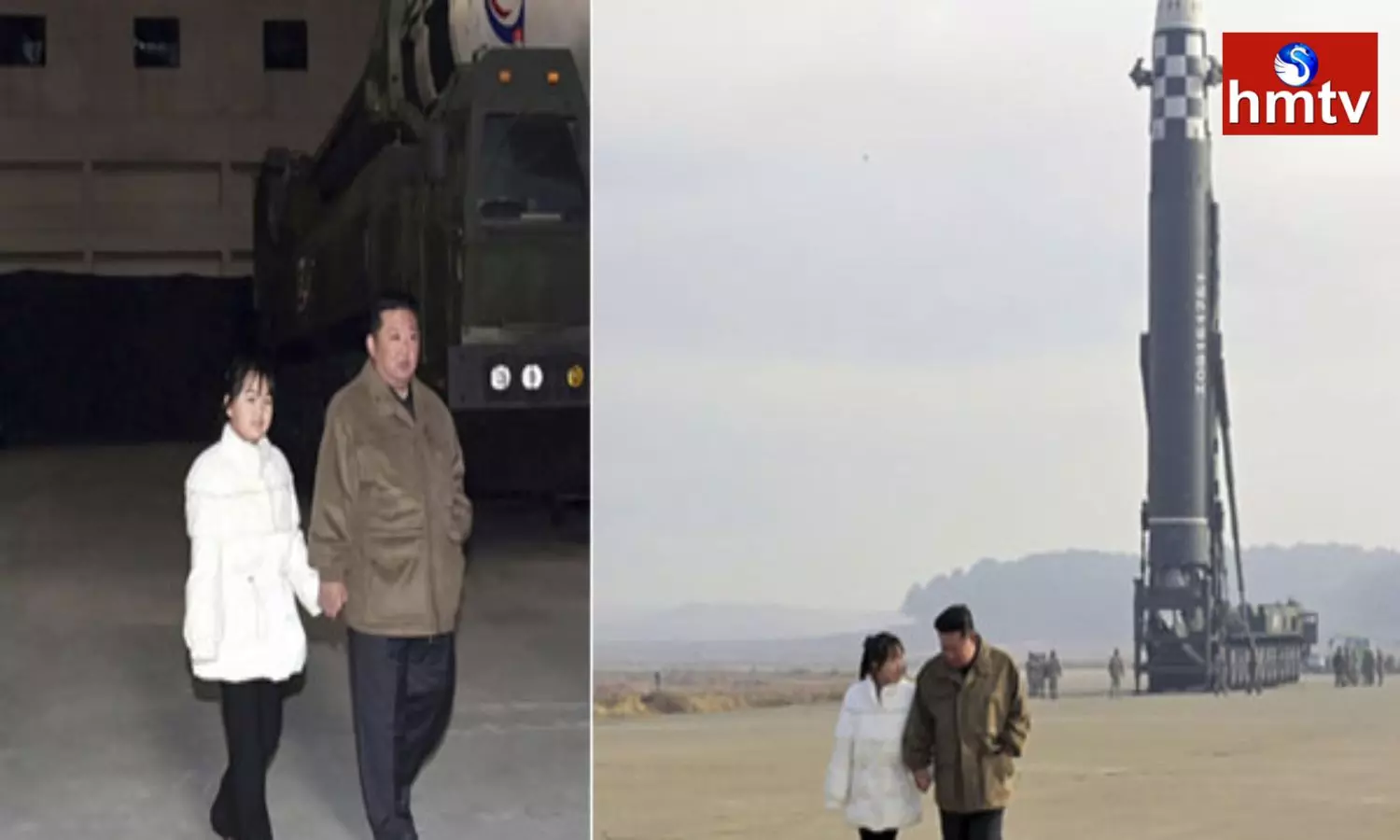 North Koreas Leader Kim Reveals his Daughter in Rare Appearance