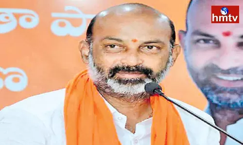 Bandi Sanjay Visited MP Dharmapuri Arvind Bandi Sanjay Visited MP Dharmapuri Arvind