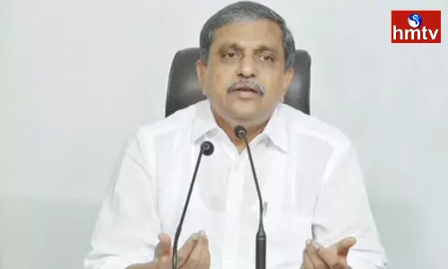 Sajjala Ramakrishna Reddy Slams Chandrababu