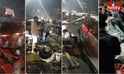 Road Accident In Pune Highway Road Accident In Pune Highway