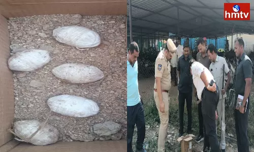 Bombs Near Husnabad Bus Stand Siddipet District