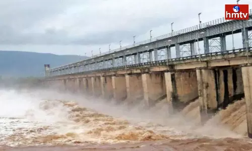 taliperu project gate wahed away by flood