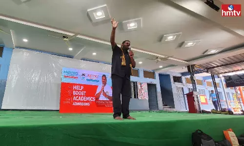 eAbhyas Academy Founder Phani Pavan Speech in Mano Vignana Yatra 2022