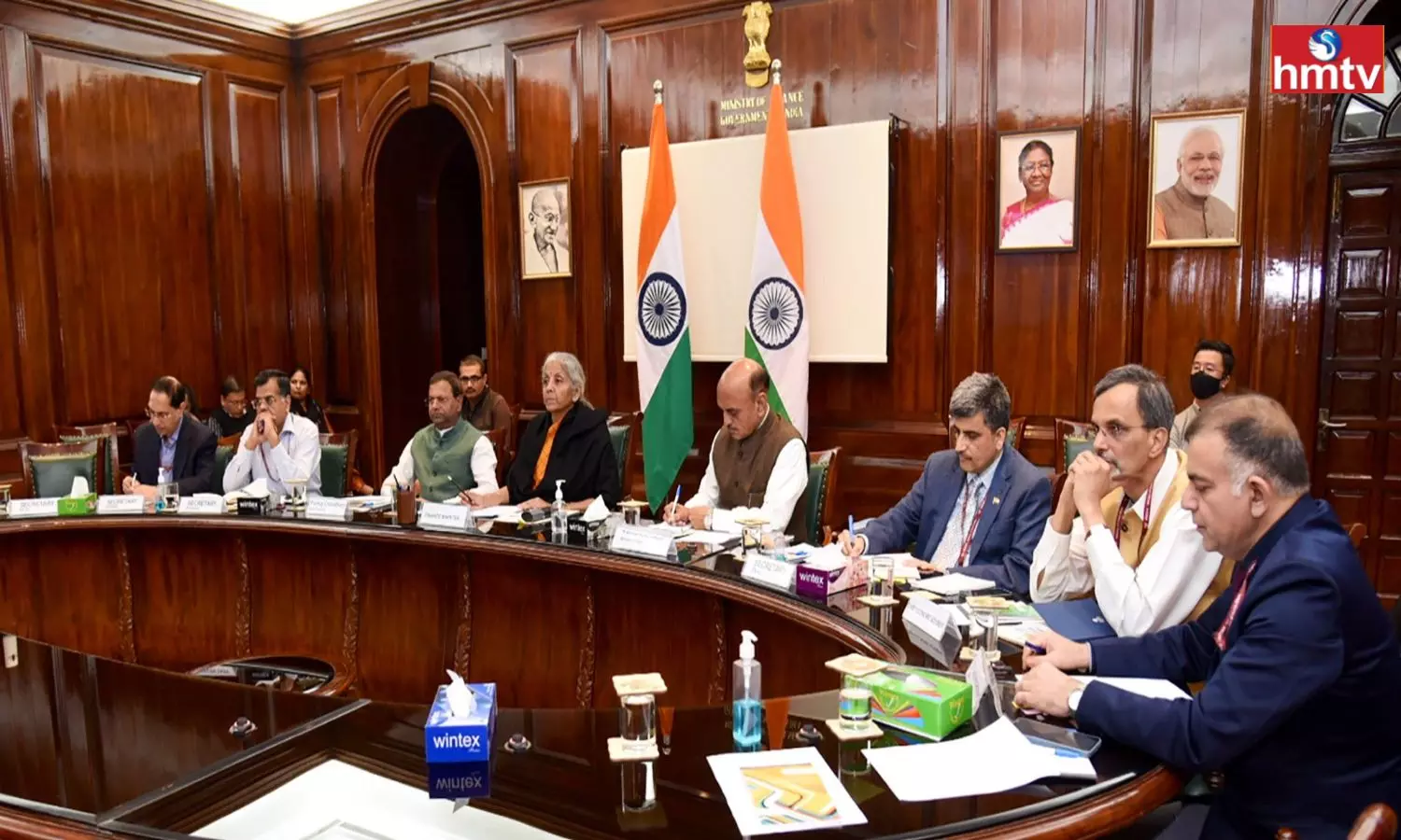 PreBudget Meeting Chaired by Union Finance Minister Nirmala