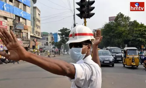 traffic diversion to ease congestion at jubilee hills hyderabad