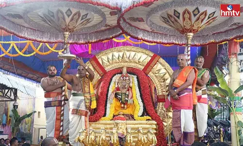 Suryaprabha Vahana Seva Held At Tiruchanoor Padamavathi Temple Suryaprabha Vahana Seva Held At Tiruchanoor Padamavathi Temple