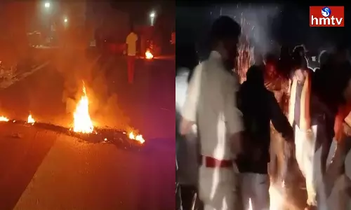 High Tension in Karimnagar | TS News