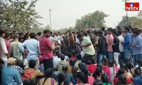 Student Agitation at Vikarabad SAP College