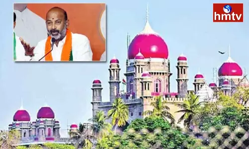 TS High Court Green Signal To Bandi Sanjay Padayatra
