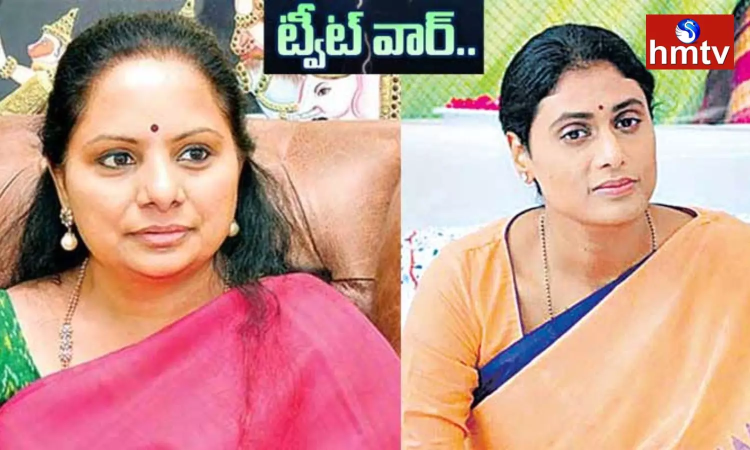 MLC Kavitha Vs YS Sharmila Twitter War