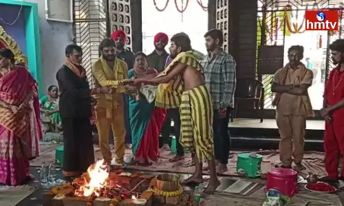 businessman mutyala venkateswara rao performed special poojas to the goddess businessman mutyala venkateswara rao performed special poojas to the goddess