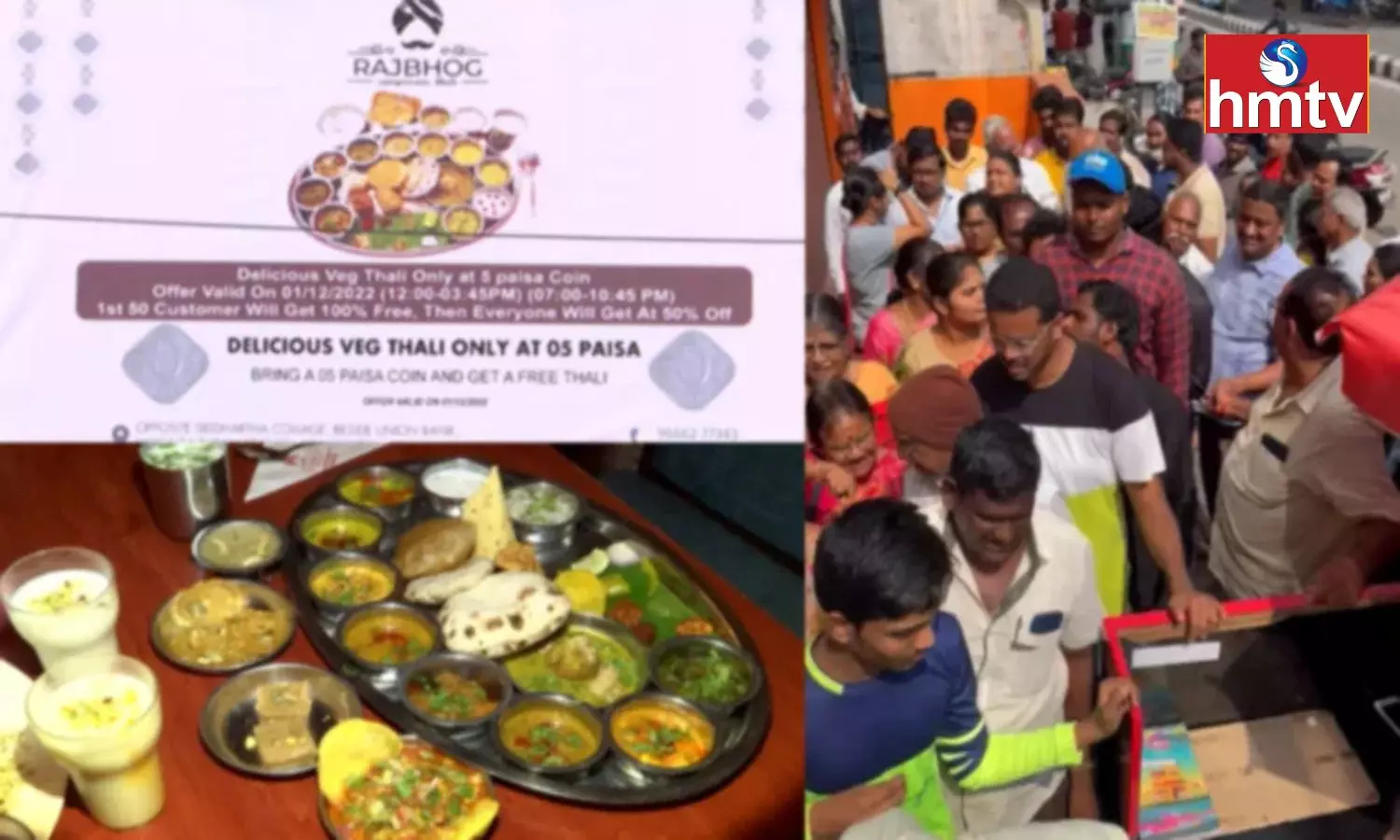Full Meals for 5 Paisa in Vijayawada