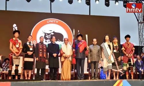 Tribal cultural festival celebrations in Nagaland