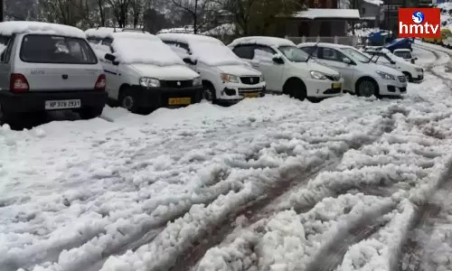 Heavy Snowfall In Rajasthan