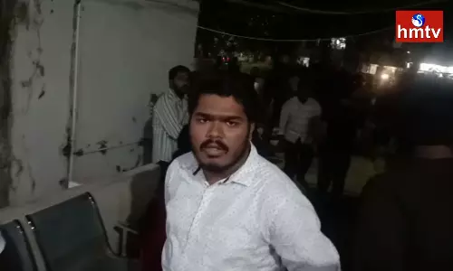 A Young Man In Police Custody In Ganja Case A Young Man In Police Custody In Ganja Case