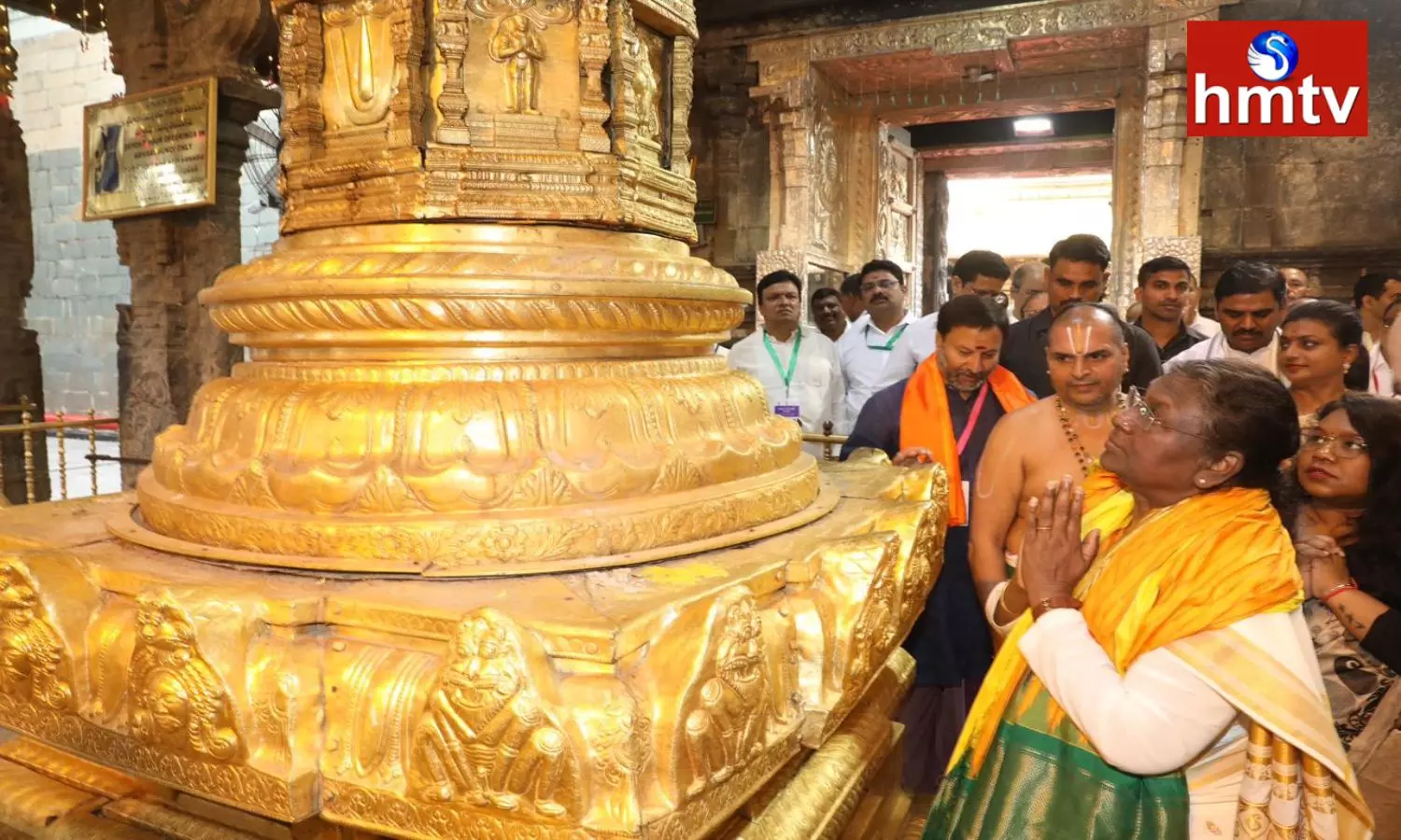 President Draupadi Murmu Visit Tirumala