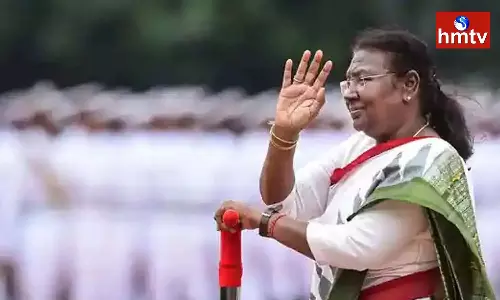 President Draupadi Murmu Reached Tirumala