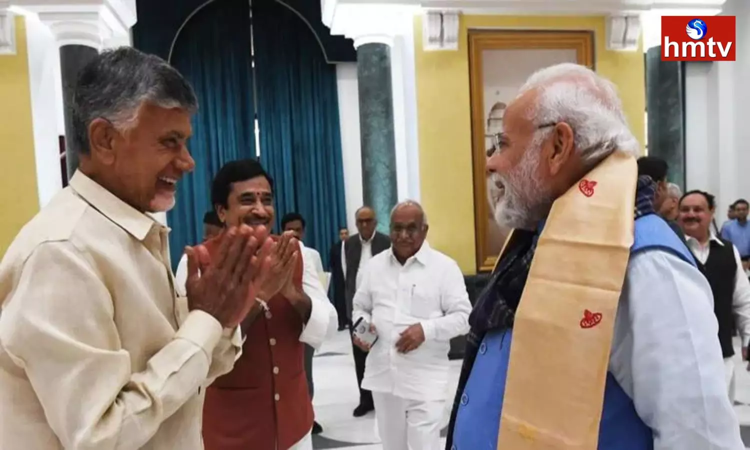 Babu Attended The All-Party Meeting Chaired By Modi