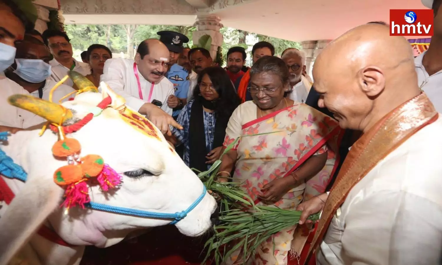 President Draupadi Murmu Visited Sapta Gopradakshina Mandir