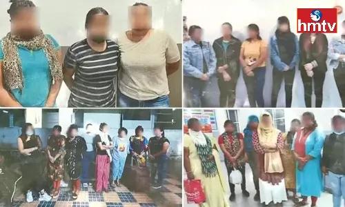 Hyderabad Police Busted Prostitution Gang