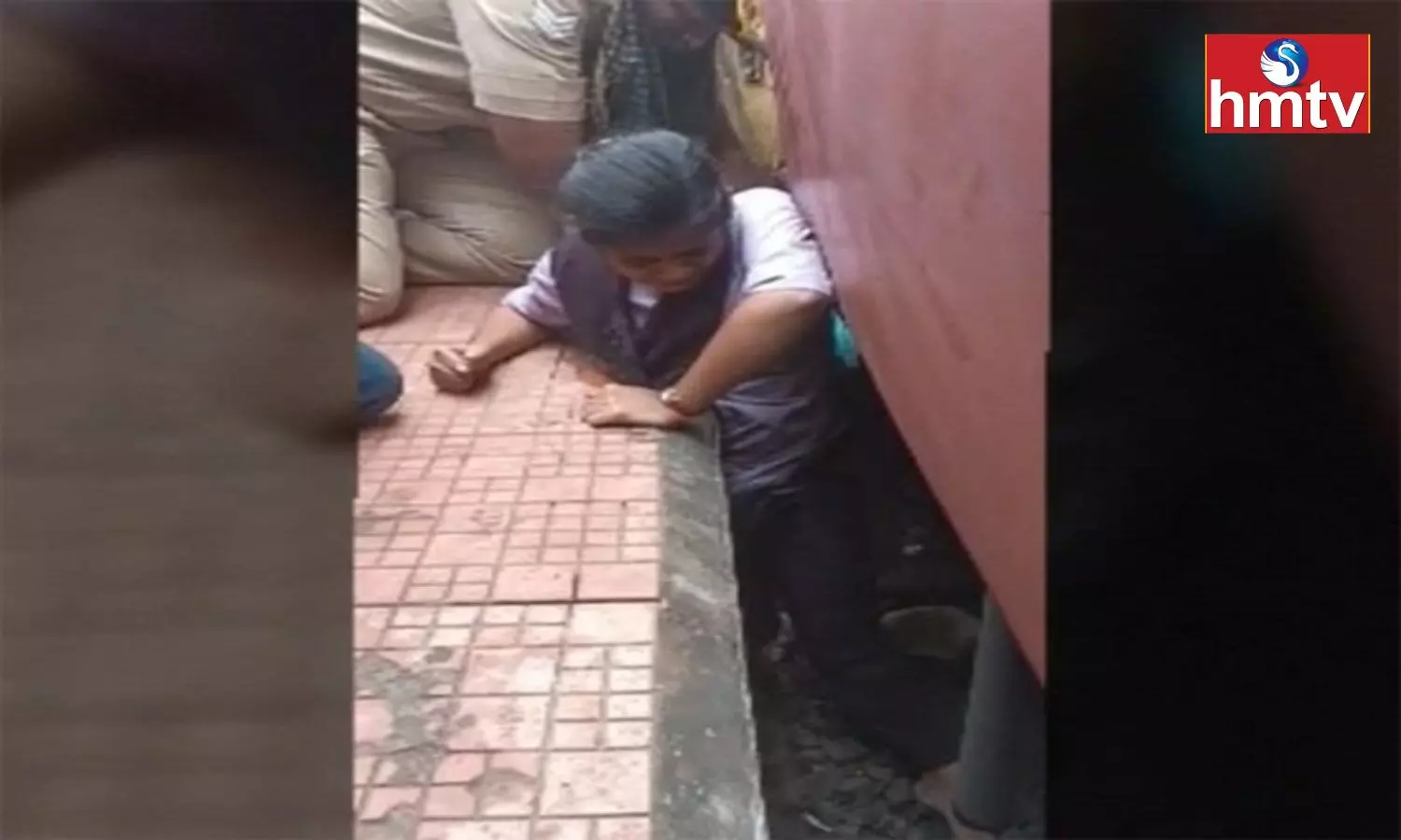 Young Woman Stuck in Duvvada Railway Station