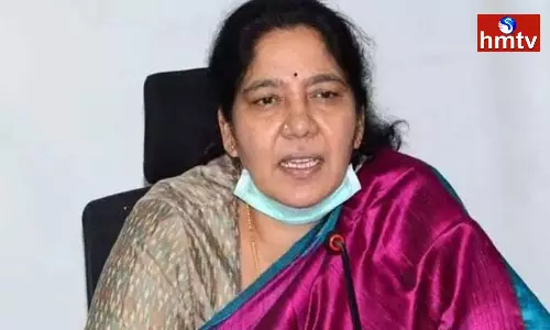 Satyavathi Rathod Comments On Sharmila Satyavathi Rathod Comments On Sharmila