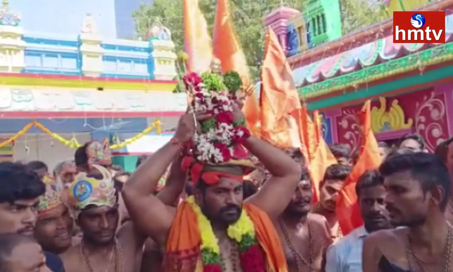 Ayyappa Palliveta Festival In Narsampeta