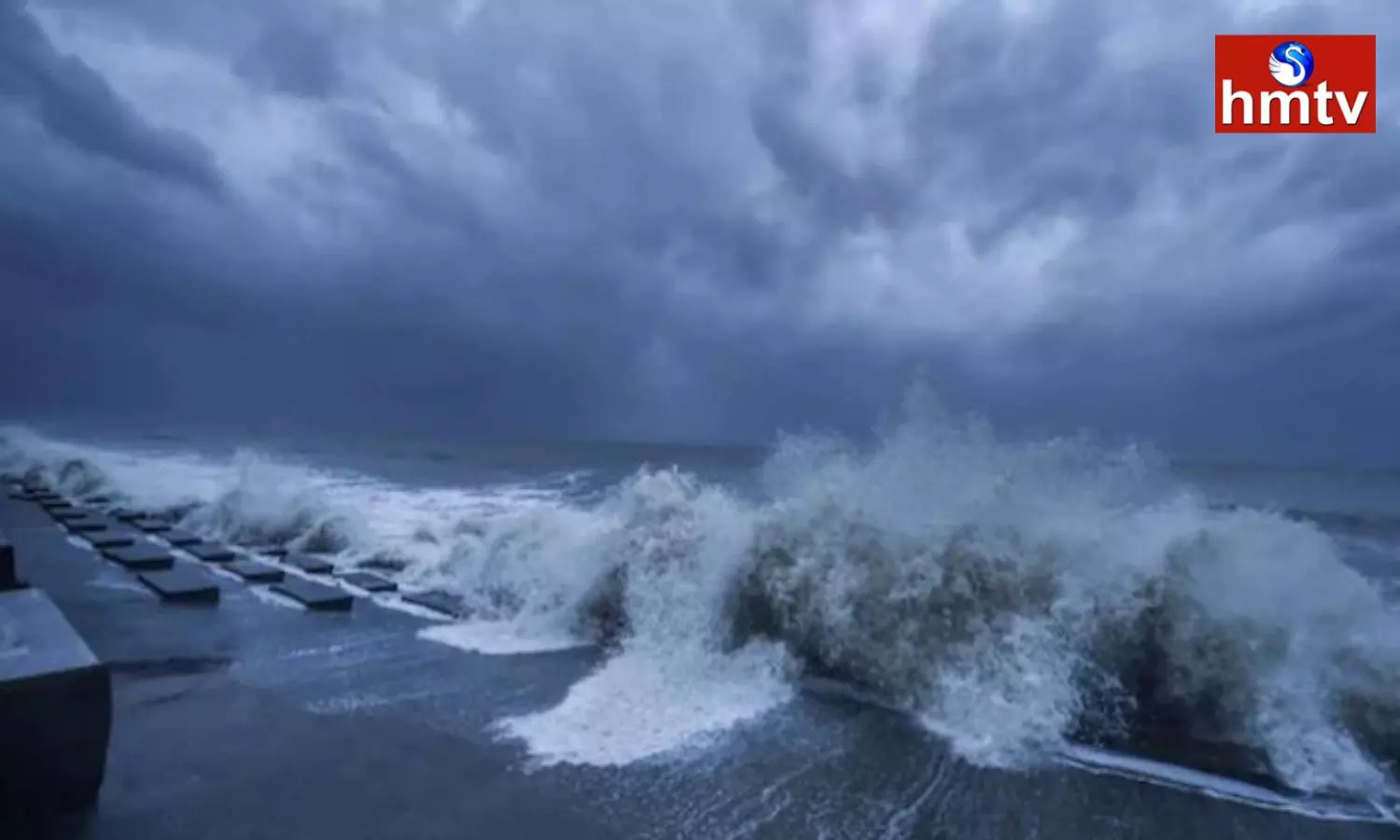 Cyclone Mandous is causing Havoc In AP