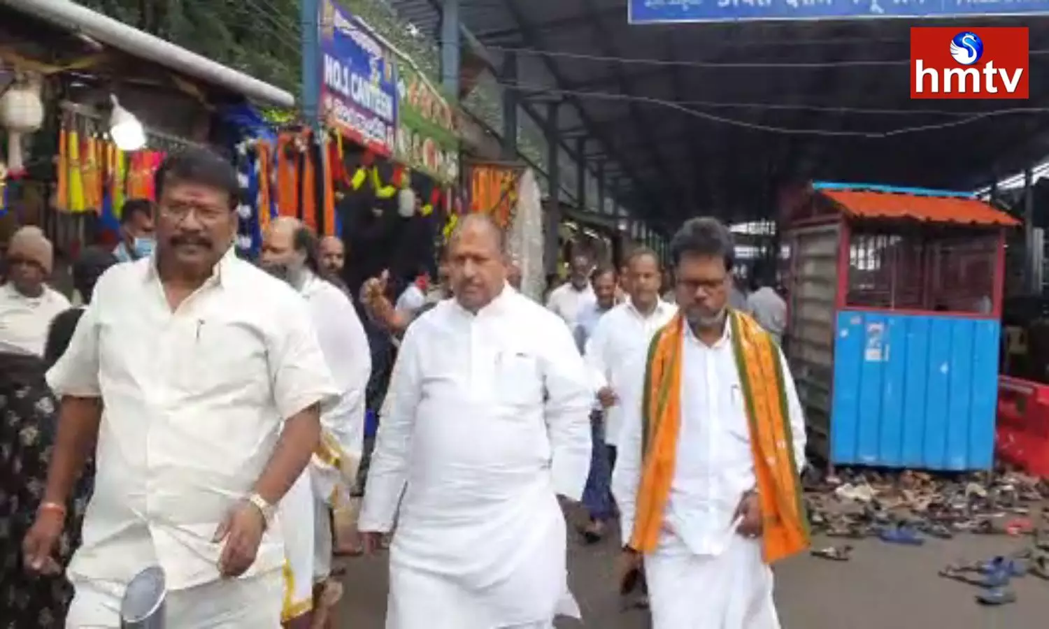 AP Minister Satyanarayana Visited Bhramaramba Ammavari Temple In Srisailam