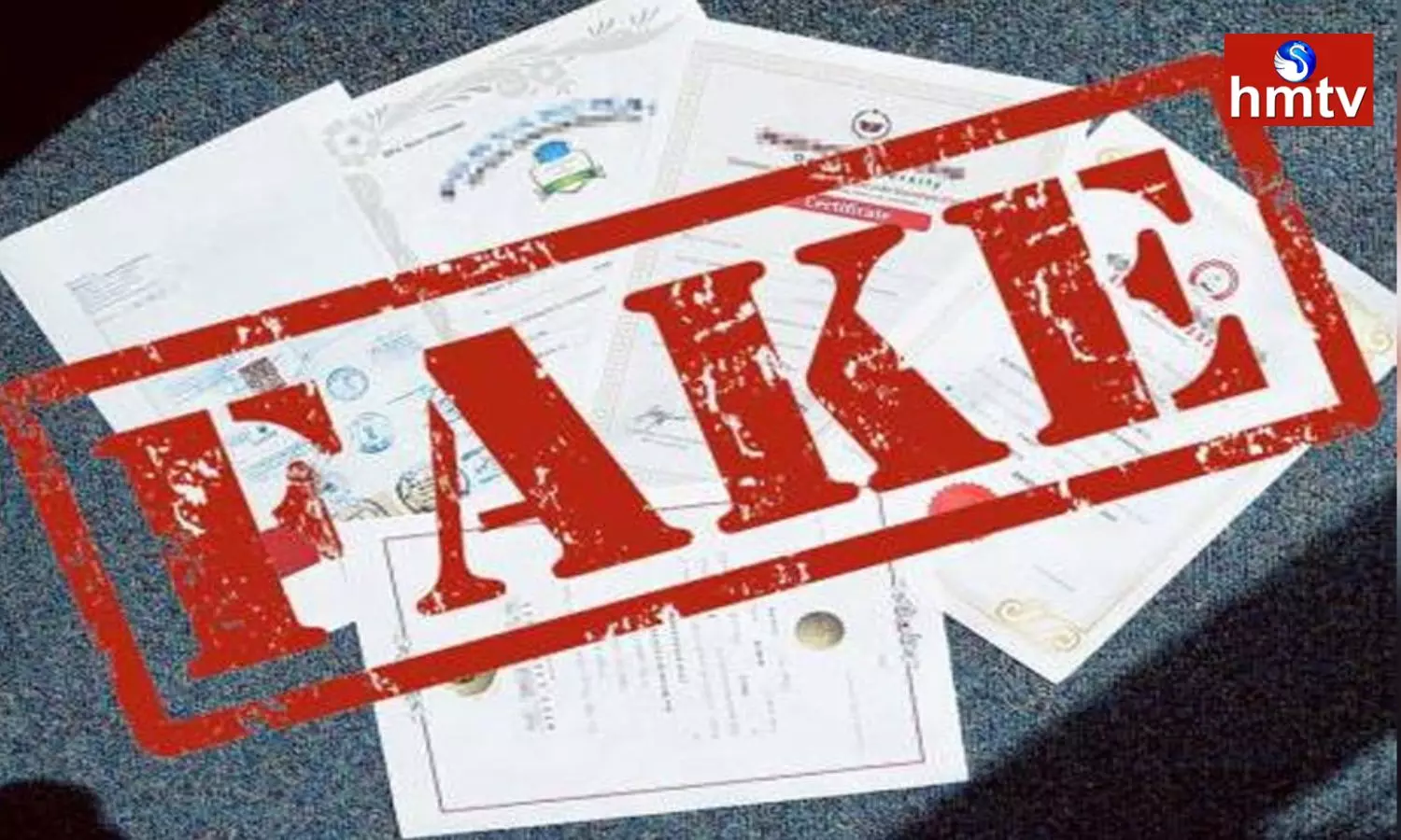 Fake Certificates Busted In Vijayawada Fake Certificates Busted In Vijayawada