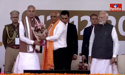 Bhupendra Patel Was Sworn In As The 18th Chief Minister Of Gujarat Bhupendra Patel Was Sworn In As The 18th Chief Minister Of Gujarat