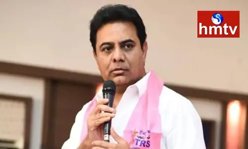 Minister KTR Visit To Delhi Was Cancelled