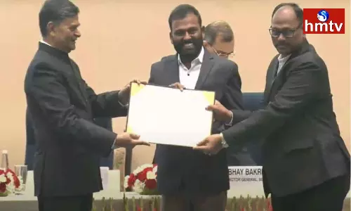 Another National Award For Telangana Another National Award For Telangana