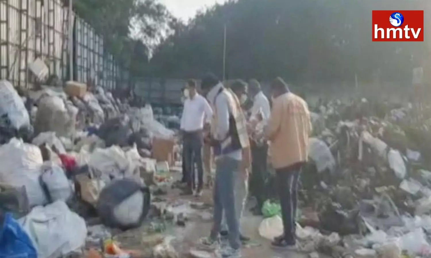 Explosion at Lower Tank Bund Dumping Yard